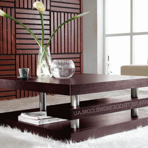 Black And Oak Brown Coffee Tables (Photo 17 of 20)