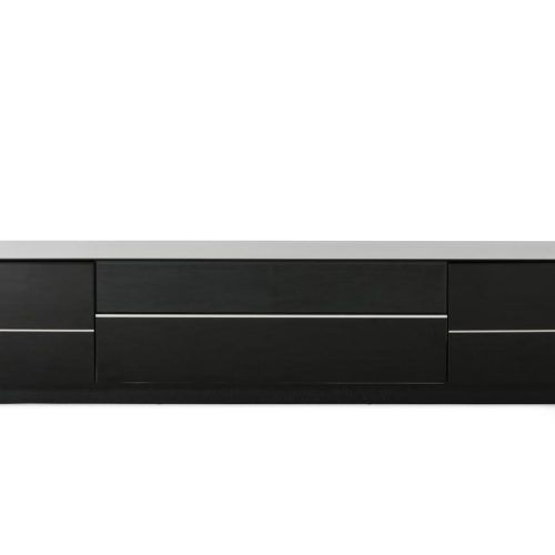 Modern Black Tabletop Tv Stands (Photo 17 of 20)