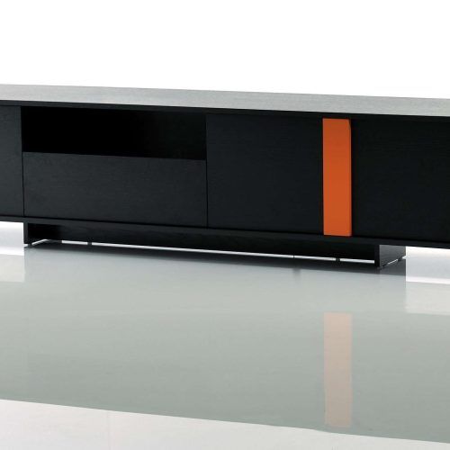 Contemporary Black Tv Stands (Photo 4 of 15)