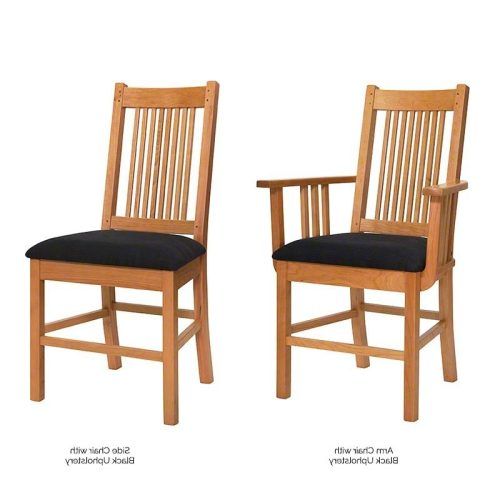 Craftsman Upholstered Side Chairs (Photo 11 of 20)