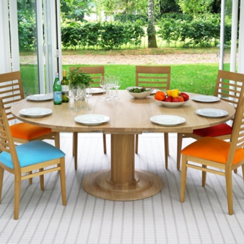 Colourful Dining Tables And Chairs (Photo 12 of 20)