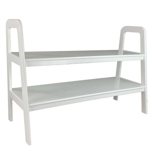 Tiva White Ladder Tv Stands (Photo 18 of 20)