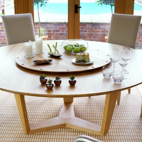 Round Dining Tables Extends To Oval (Photo 10 of 20)
