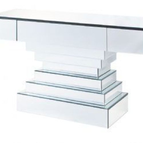 Mirrored And Chrome Modern Console Tables (Photo 13 of 20)