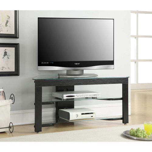 Wood And Glass Tv Stands For Flat Screens (Photo 10 of 20)