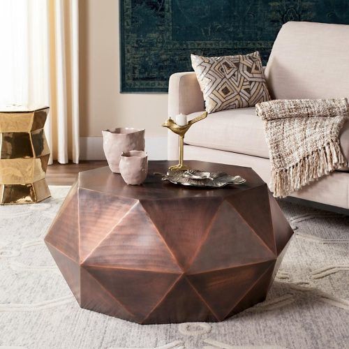 Geo Faceted Coffee Tables (Photo 5 of 20)