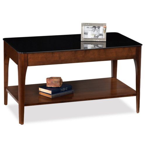 Copper Grove Obsidian Black Tempered Glass Apartment Coffee Tables (Photo 1 of 20)