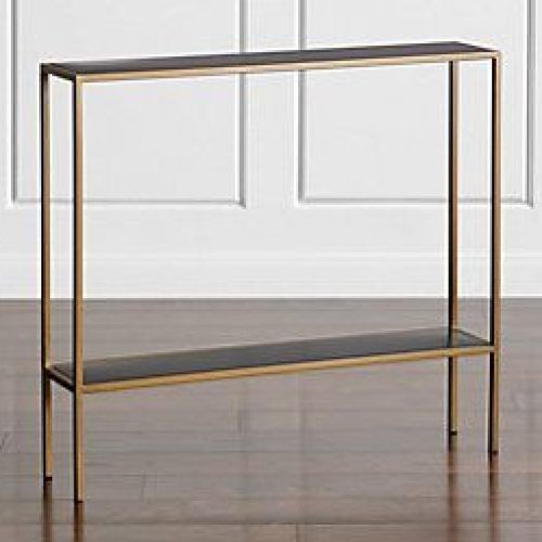 Bronze Metal Rectangular Console Tables (Photo 11 of 20)