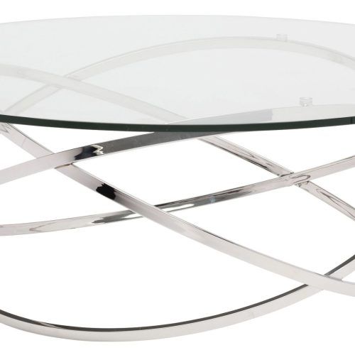 Silver Stainless Steel Coffee Tables (Photo 8 of 20)