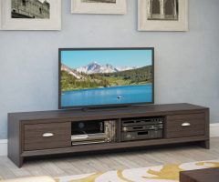 20 Ideas of Carbon Wide Tv Stands