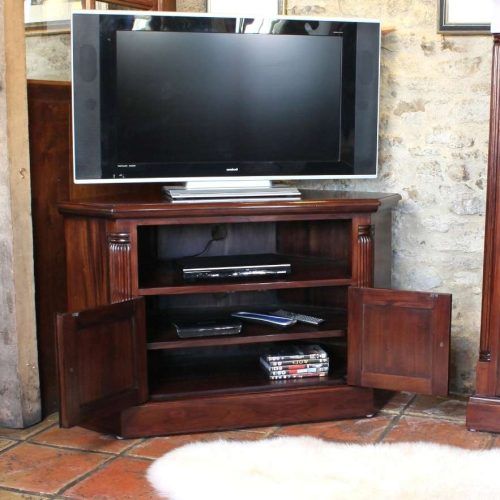 Mahogany Corner Tv Cabinets (Photo 13 of 20)