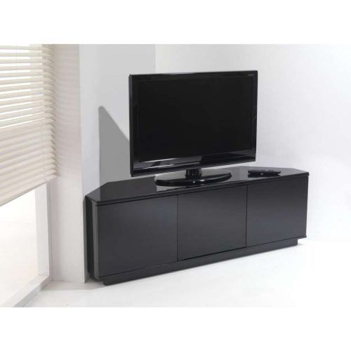 Black Corner Tv Cabinets (Photo 3 of 20)