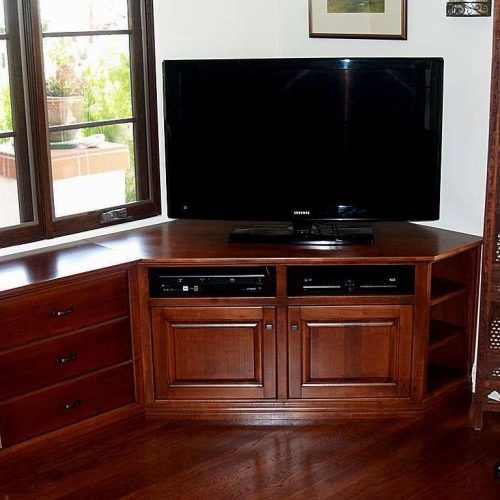 Corner Tv Cabinets For Flat Screens (Photo 2 of 20)