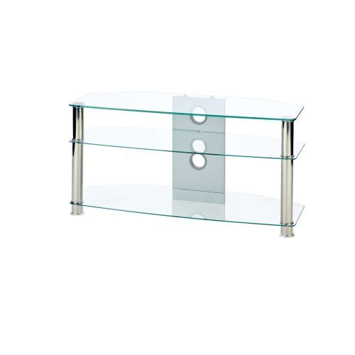 Clear Glass Tv Stands (Photo 4 of 15)
