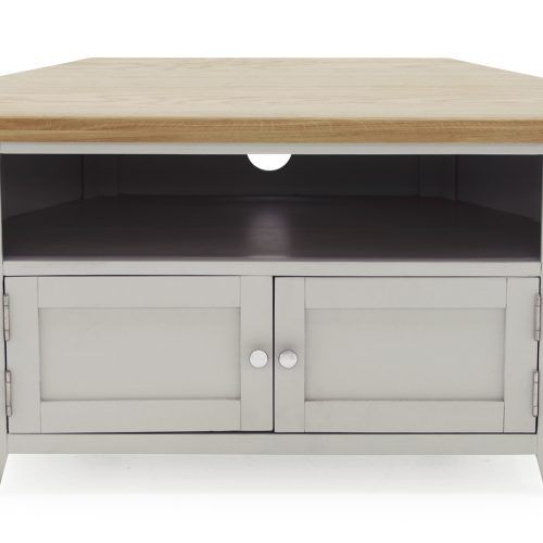 Sidmouth Oak Corner Tv Stands (Photo 17 of 20)