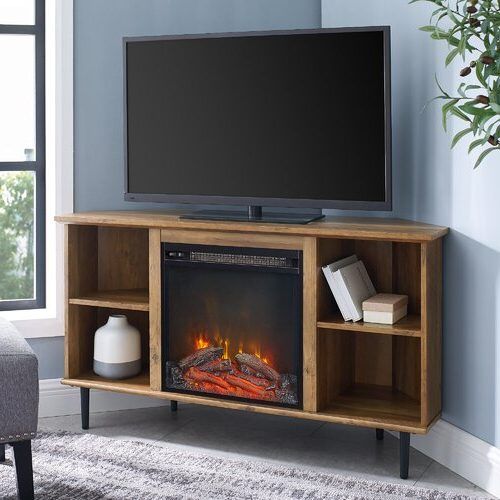 Hetton Tv Stands For Tvs Up To 70" With Fireplace Included (Photo 3 of 20)