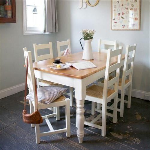 Ivory Painted Dining Tables (Photo 1 of 20)