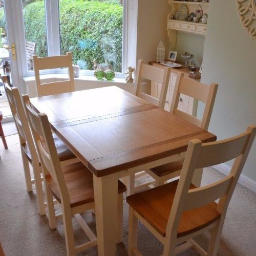 Cream And Oak Dining Tables (Photo 9 of 20)