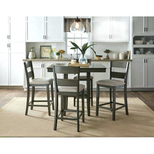 Hyland 5 Piece Counter Sets With Bench (Photo 17 of 20)