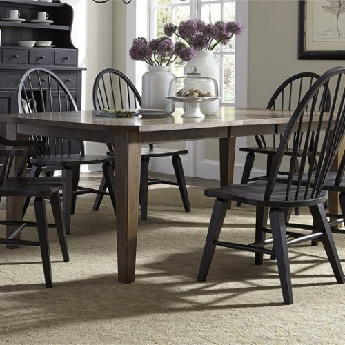 Craftsman 7 Piece Rectangle Extension Dining Sets With Arm & Side Chairs (Photo 5 of 20)