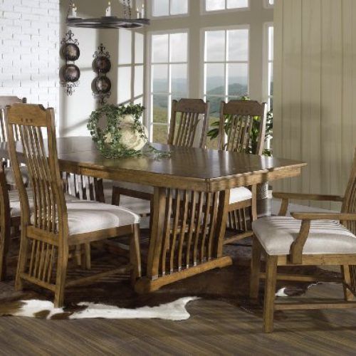 Craftsman 7 Piece Rectangle Extension Dining Sets With Arm & Side Chairs (Photo 19 of 20)