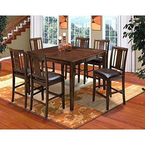 Craftsman 7 Piece Rectangle Extension Dining Sets With Arm & Side Chairs (Photo 17 of 20)