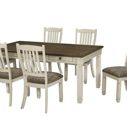 Craftsman 7 Piece Rectangle Extension Dining Sets With Side Chairs (Photo 6 of 20)