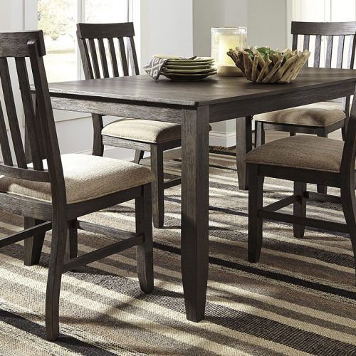 Craftsman 7 Piece Rectangle Extension Dining Sets With Uph Side Chairs (Photo 15 of 20)