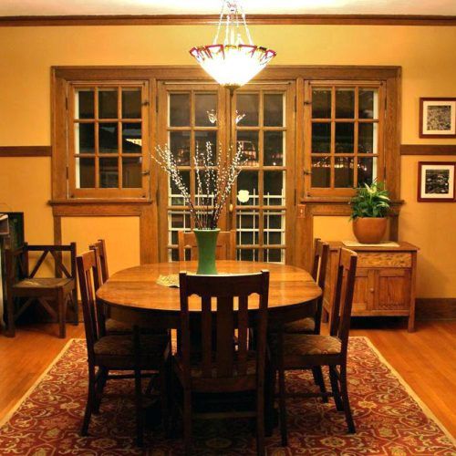 Craftsman Round Dining Tables (Photo 14 of 20)