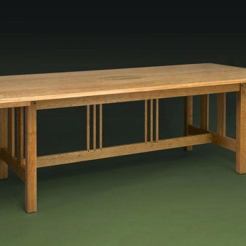 Craftsman Round Dining Tables (Photo 11 of 20)