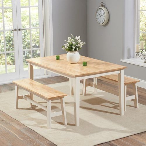 Cream And Oak Dining Tables (Photo 5 of 20)