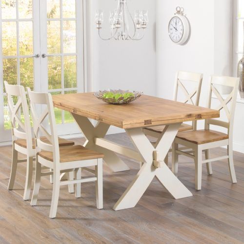 Cream Dining Tables And Chairs (Photo 3 of 20)