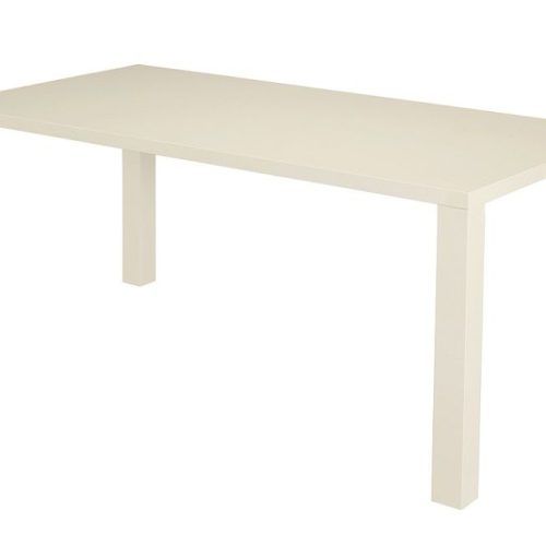 Cream Gloss Dining Tables And Chairs (Photo 17 of 20)