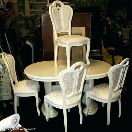 Cream Dining Tables And Chairs (Photo 16 of 20)