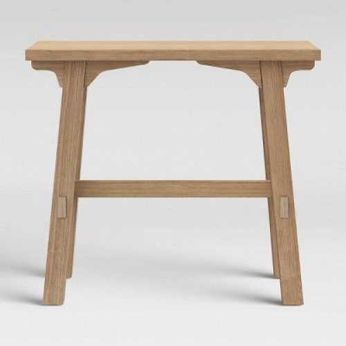 Natural Wood Console Tables (Photo 8 of 20)