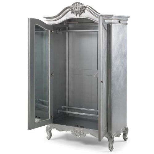 Silver French Wardrobes (Photo 4 of 20)