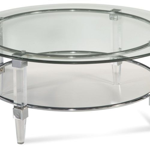 Glass And Chrome Cocktail Tables (Photo 9 of 20)