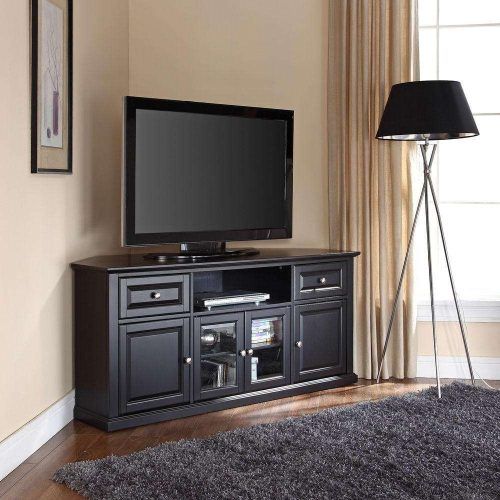 Black Corner Tv Cabinets (Photo 6 of 20)