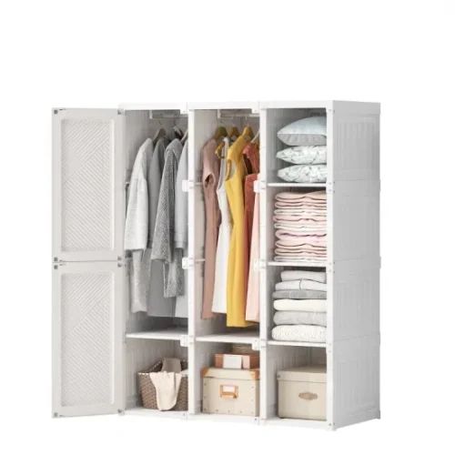 Wardrobes With Cube Compartments (Photo 19 of 20)