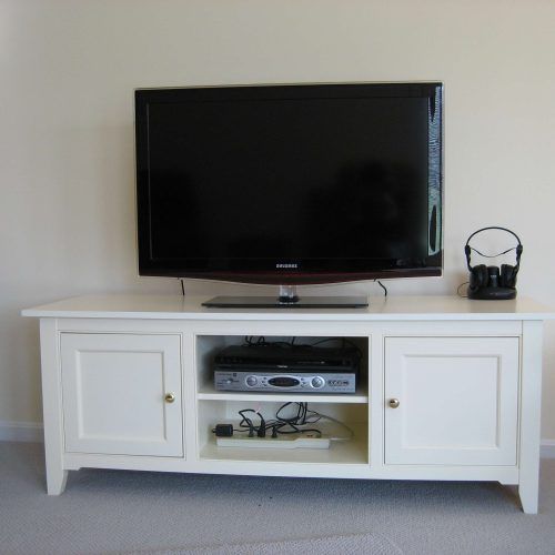 White Tv Stands For Flat Screens (Photo 14 of 15)