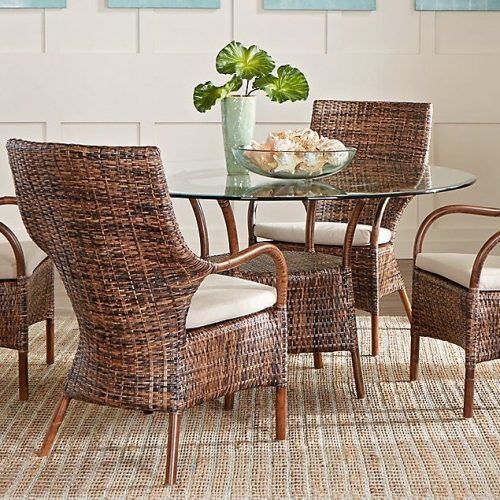Caira Black 5 Piece Round Dining Sets With Upholstered Side Chairs (Photo 4 of 20)