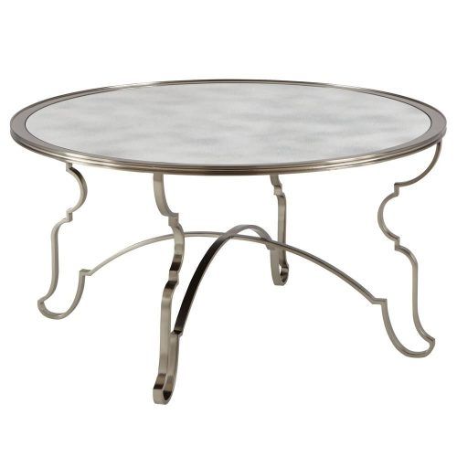 Antique Silver Metal Coffee Tables (Photo 4 of 20)