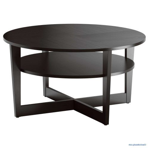 Black Oval Coffee Table (Photo 19 of 20)