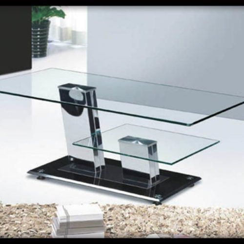Chrome And Glass Modern Coffee Tables (Photo 18 of 20)