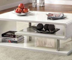 20 Inspirations Coffee Tables White High Gloss