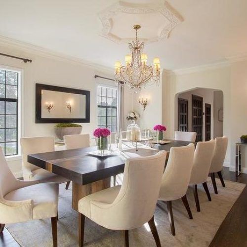 Cream Dining Tables And Chairs (Photo 12 of 20)