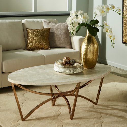 Glass And Gold Coffee Tables (Photo 5 of 20)