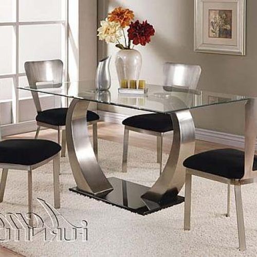 Glass Dining Tables Sets (Photo 5 of 20)