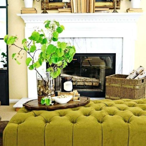 Green Ottoman Coffee Tables (Photo 11 of 20)