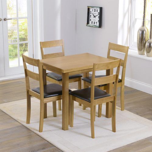 Oak Extending Dining Tables And 4 Chairs (Photo 11 of 20)